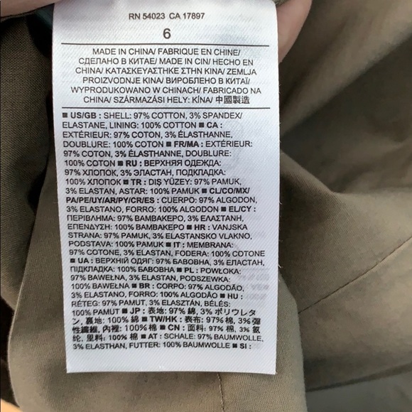 Banana Republic Brown Box Pleat Split Back Dress 6 - Picture 4 of 5